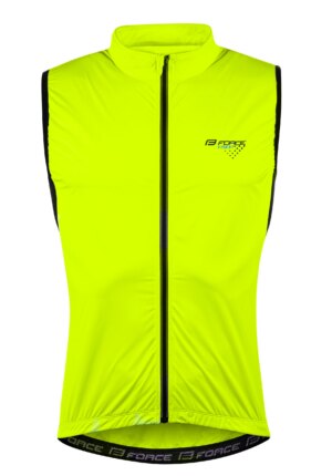 vesta FORCE VISION, plná záda, fluo S