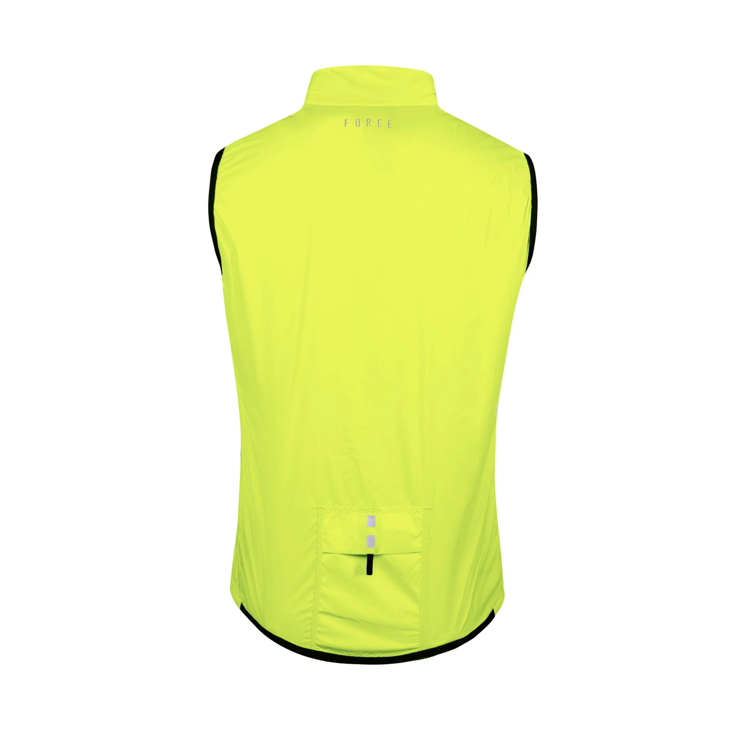 vesta FORCE WINDPRO KID, plná záda, fluo 128-140 - Obrázek 3