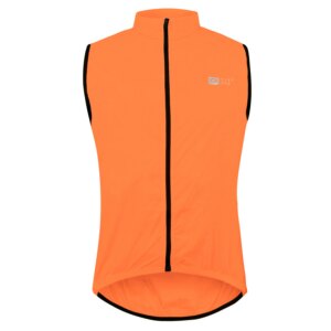 vesta FORCE WINDPRO, plná záda, oranžová L